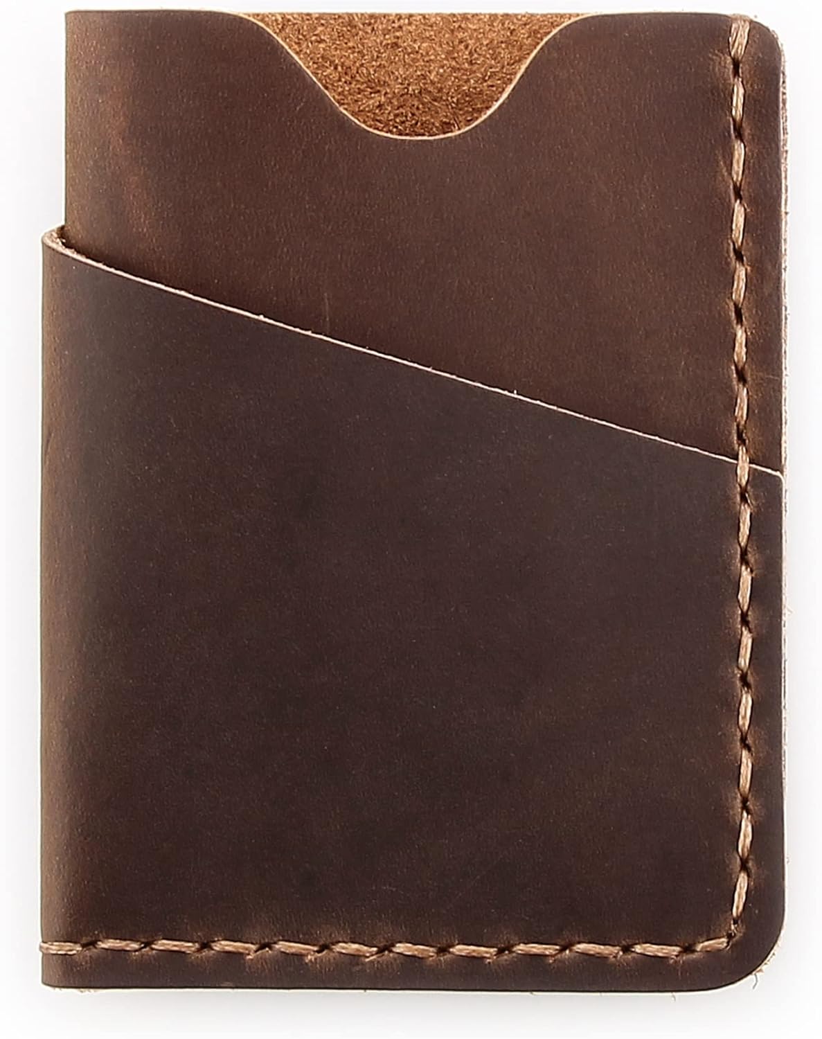 Handcrafted Minimalist Leather Slim Wallet