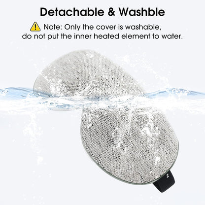 Cordless Heated Silk Eye Relief Mask